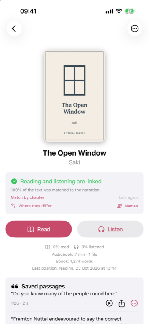 A book's page